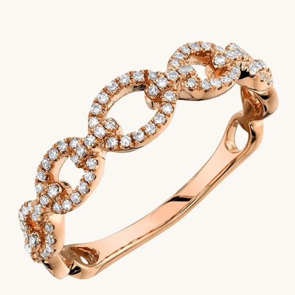 Diamond Chain Band - Happy Jewelers Fine Jewelry Lifetime Warranty