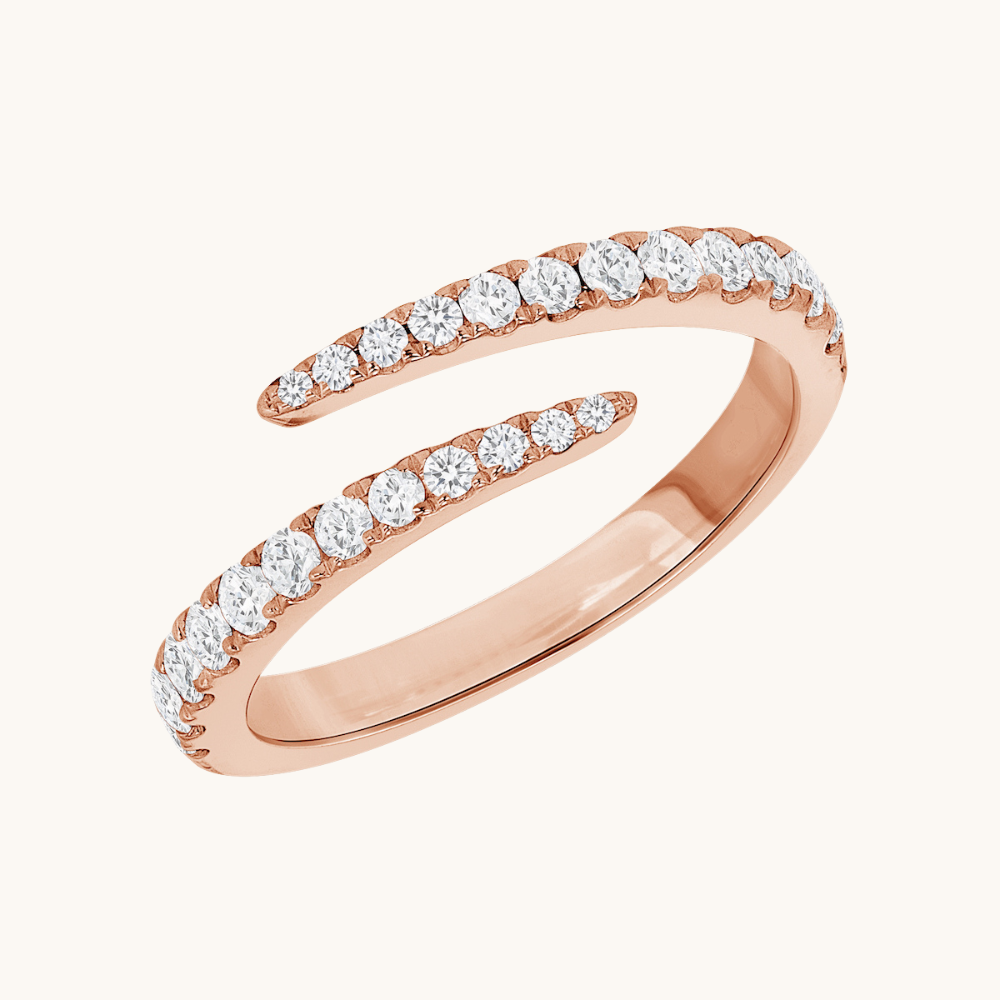 Rose Gold Friendship Rings – Diamond Rings – Happy Jewelers