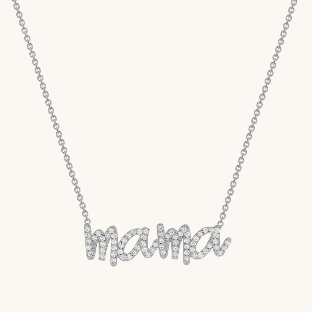 Diamond Mama Necklace - Happy Jewelers Fine Jewelry Lifetime Warranty