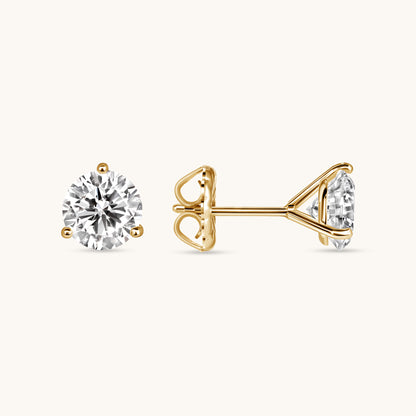 Diamond Martini Studs 2cttw