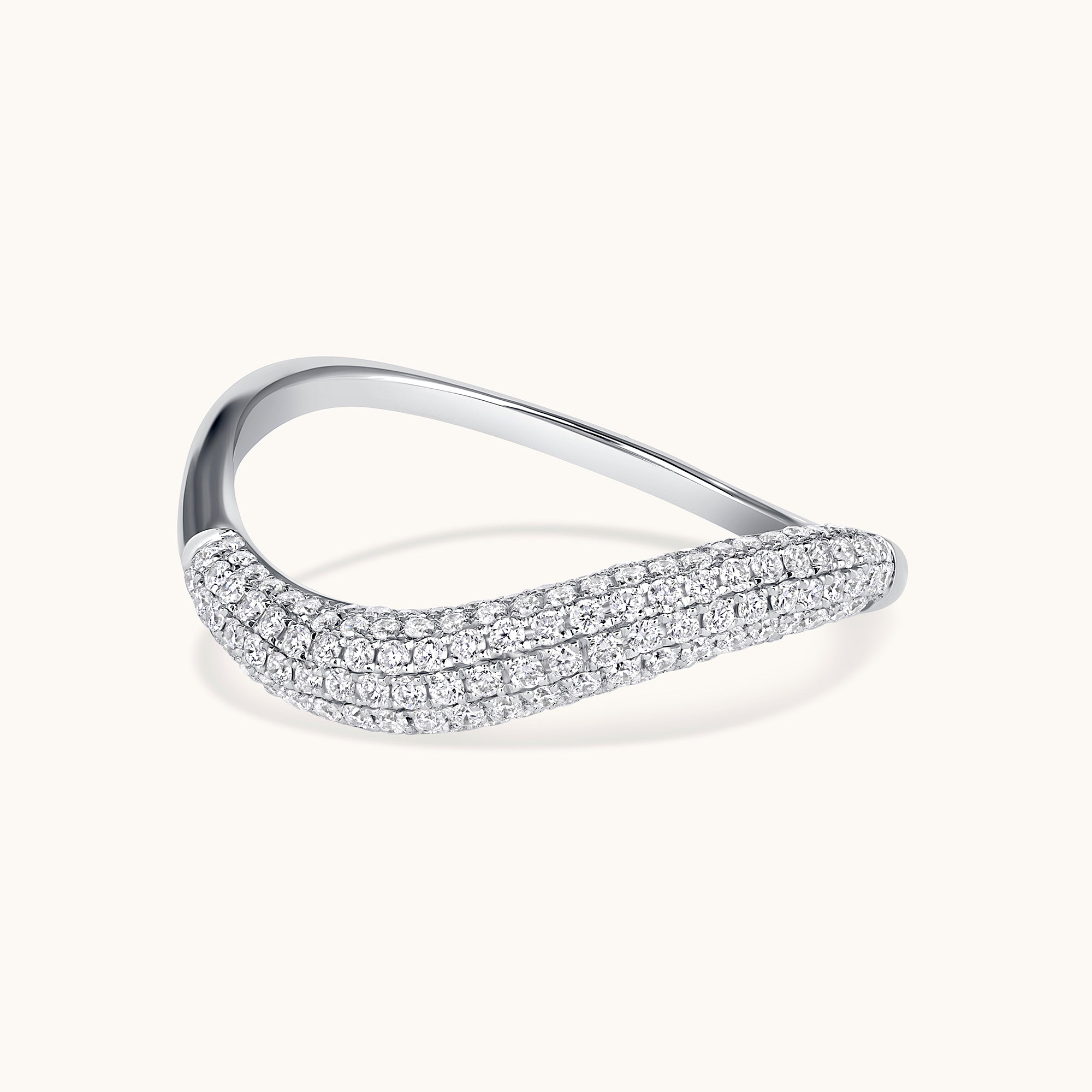 Diamond Pave Petite Motion Ring - Happy Jewelers Fine Jewelry Lifetime Warranty