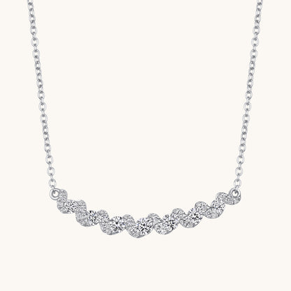 Diamond Twist Bar Necklace - Happy Jewelers Fine Jewelry Lifetime Warranty