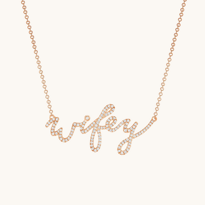 Diamond Wifey Necklace - Happy Jewelers Fine Jewelry Lifetime Warranty