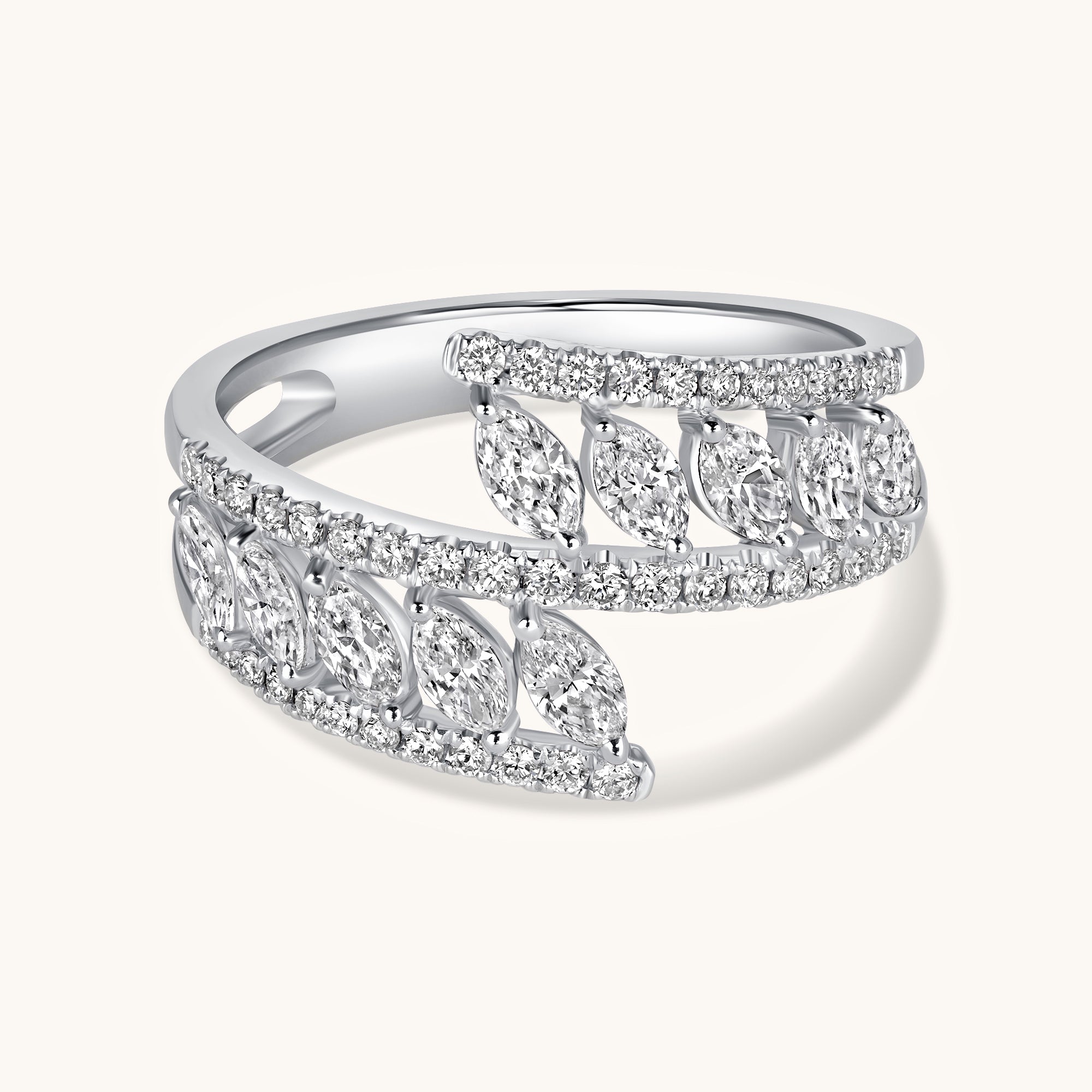 Diamond Wraparound Ring - Happy Jewelers Fine Jewelry Lifetime Warranty