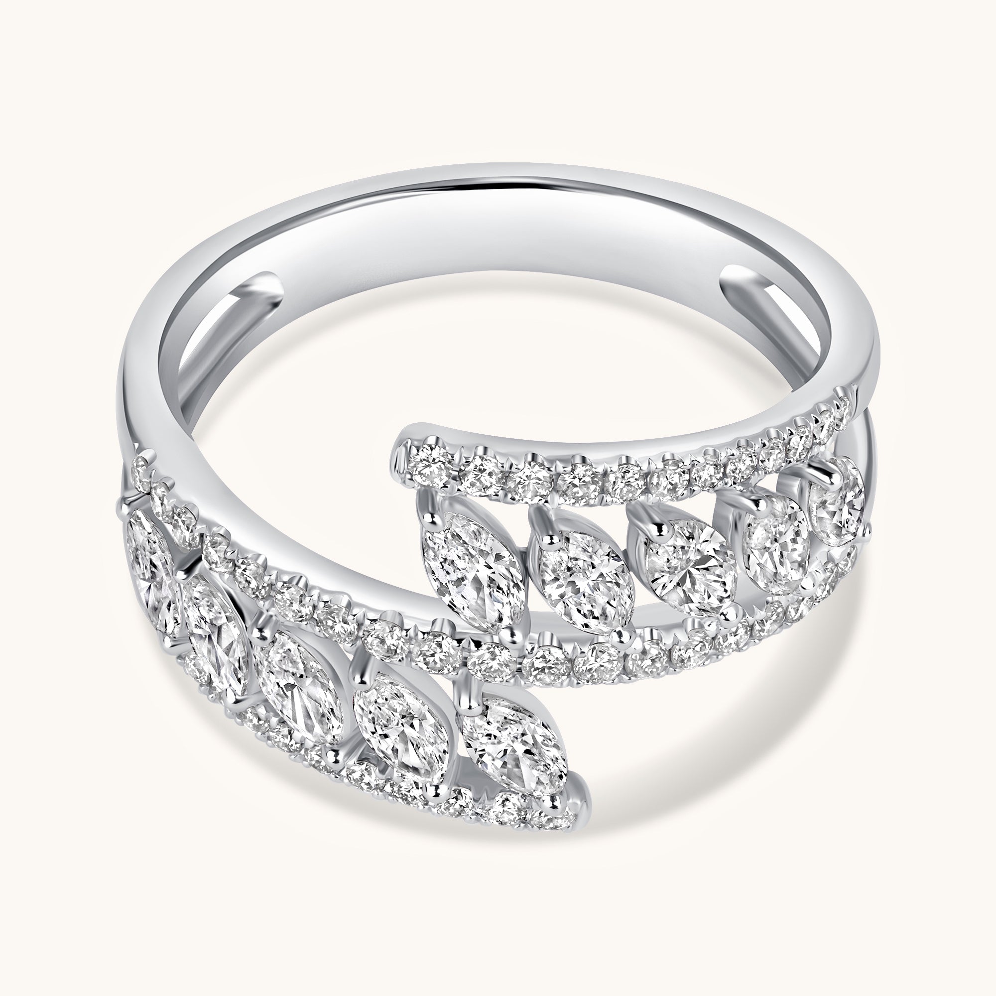 Diamond Wraparound Ring - Happy Jewelers Fine Jewelry Lifetime Warranty