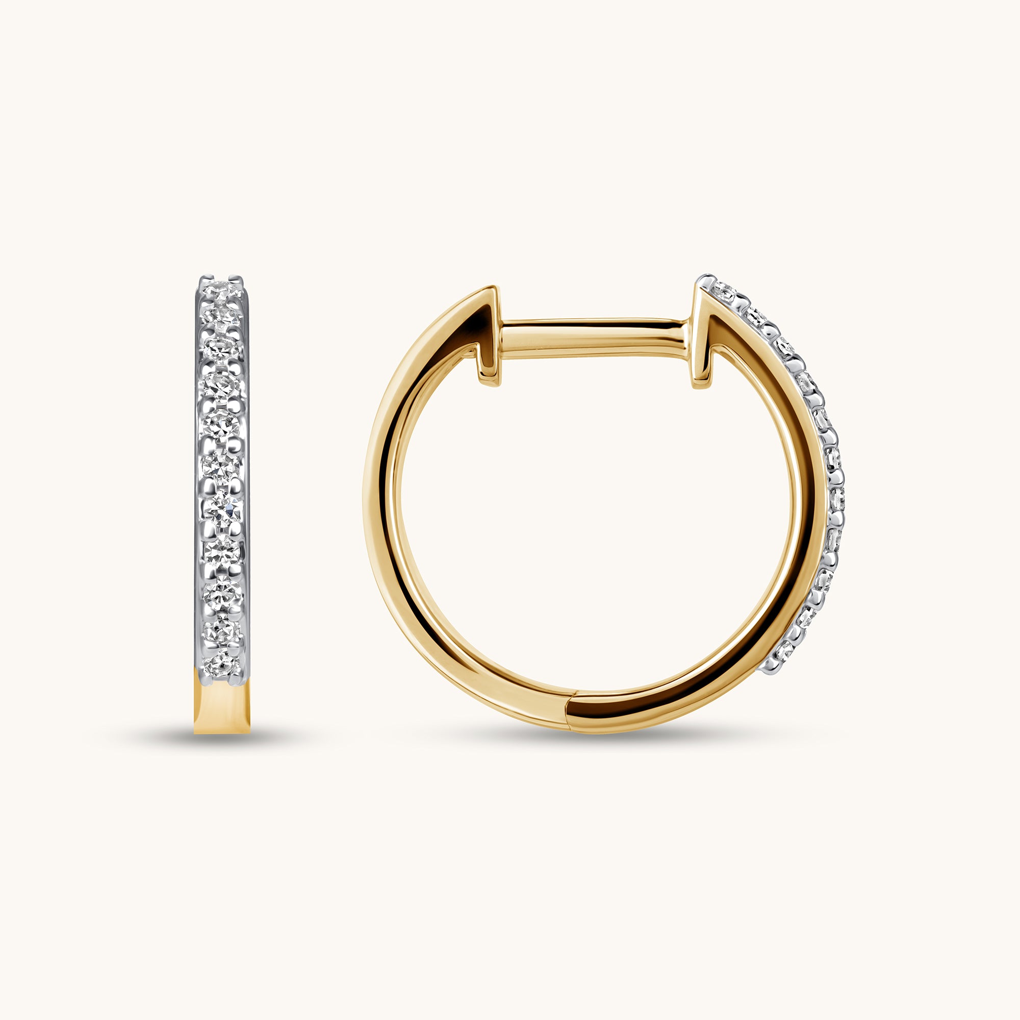 The Hazel Huggie Earrings