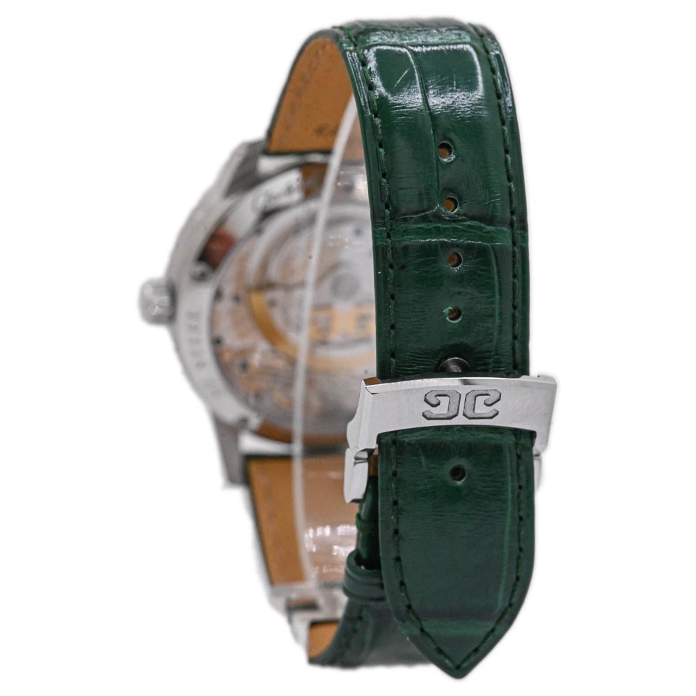 Glashutte Men's PanoMaticLunar Stainless Steel 40mm Green Dial Watch Ref# 1-90-02-13-32-02 - Happy Jewelers Fine Jewelry Lifetime Warranty