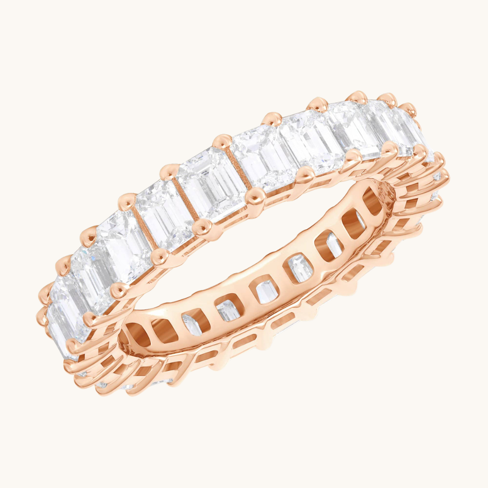 Emerald Eternity Band - Happy Jewelers Fine Jewelry Lifetime Warranty