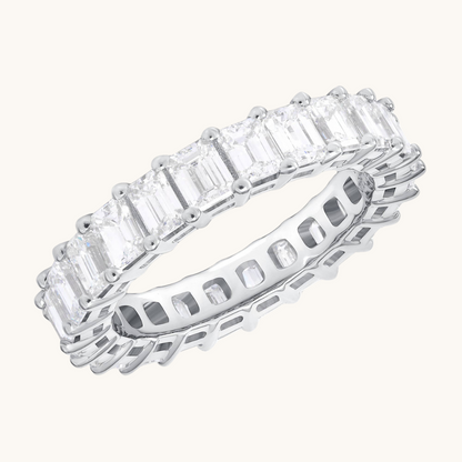 Emerald Eternity Band - Happy Jewelers Fine Jewelry Lifetime Warranty