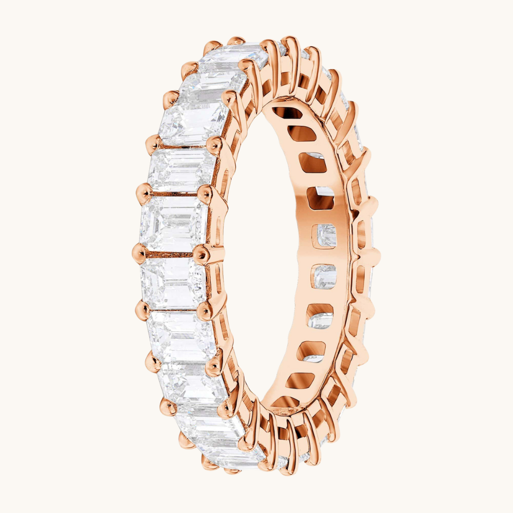 Emerald Eternity Band - Happy Jewelers Fine Jewelry Lifetime Warranty