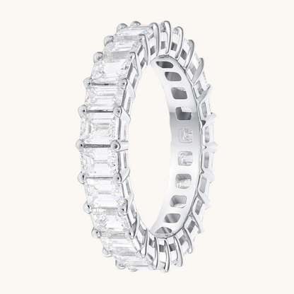 Emerald Eternity Band - Happy Jewelers Fine Jewelry Lifetime Warranty