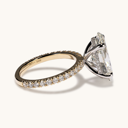 4.88 Oval Lab Diamond Engagement Ring - Happy Jewelers Fine Jewelry Lifetime Warranty