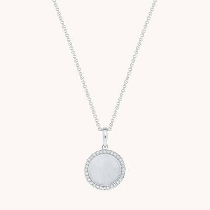 Engravable Diamond Pendant - Happy Jewelers Fine Jewelry Lifetime Warranty