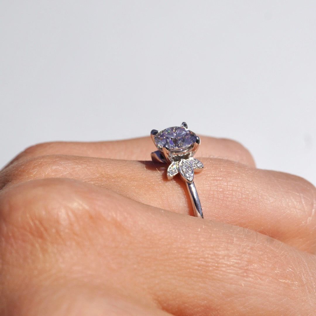 1.54 Round Lab Diamond Engagement Ring - Happy Jewelers Fine Jewelry Lifetime Warranty