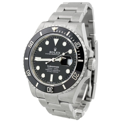 Rolex Submariner Date Stainless Steel 41mm Black Dot Dial Watch Reference#: 126610LN - Happy Jewelers Fine Jewelry Lifetime Warranty