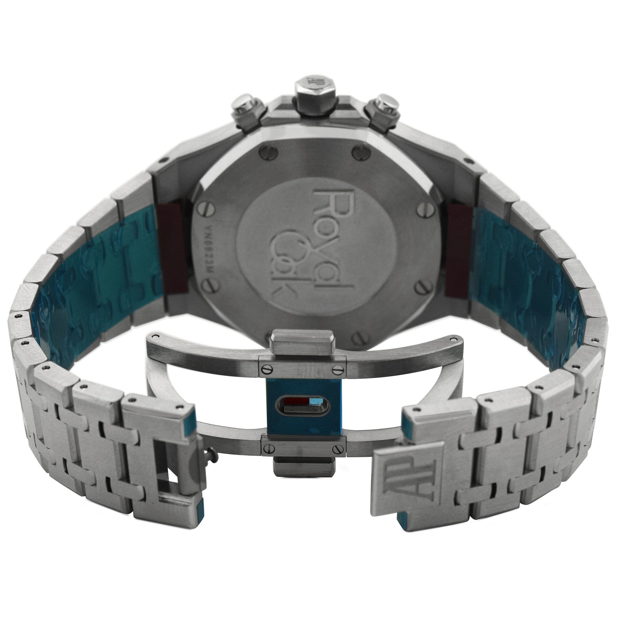 Audemars Piguet Royal Oak Stainless Steel 38mm Silver Chronograph Dial Watch Reference#:  26315ST.OO.1256ST.02 - Happy Jewelers Fine Jewelry Lifetime Warranty