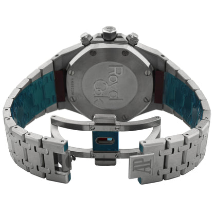 Audemars Piguet Royal Oak Stainless Steel 38mm Silver Chronograph Dial Watch Reference#:  26315ST.OO.1256ST.02 - Happy Jewelers Fine Jewelry Lifetime Warranty