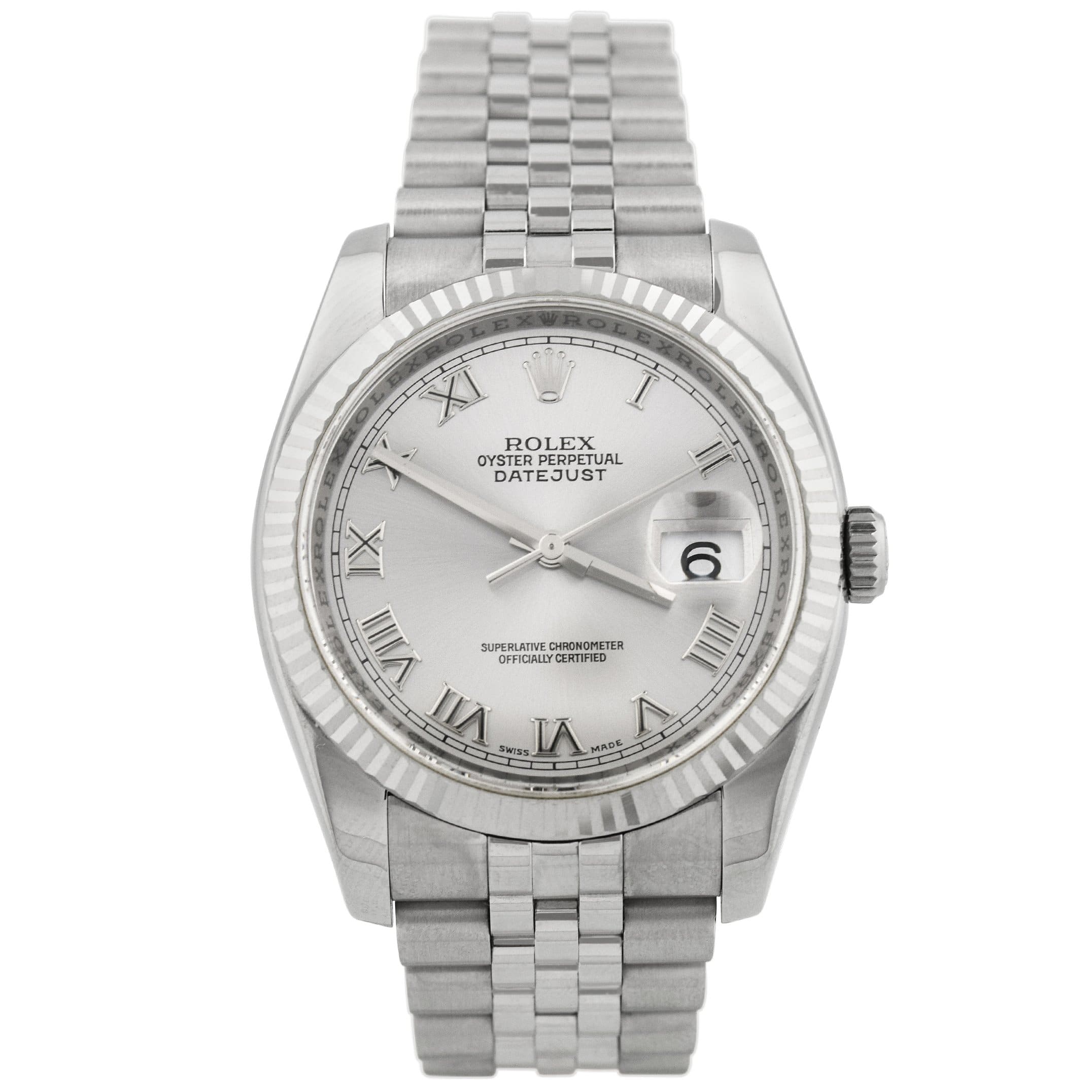 Rolex Datejust 36mm Silver Dial Watch Ref# 116234 - Happy Jewelers Fine Jewelry Lifetime Warranty