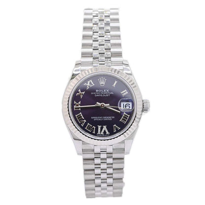 Rolex Datejust 31mm Purple Dial Watch Ref# 278274 - Happy Jewelers Fine Jewelry Lifetime Warranty