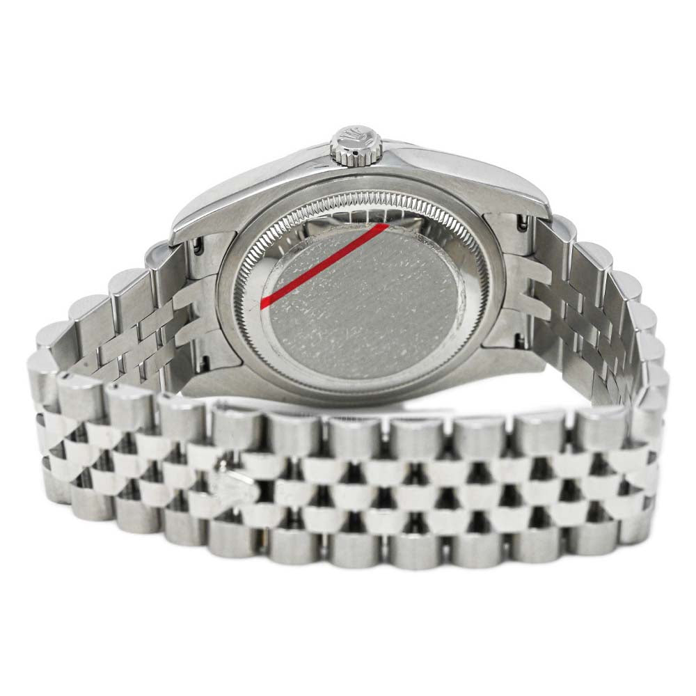 Rolex Datejust Stainless Steel 36mm Silver Diamond Dot Dial Watch Reference #: 116234 - Happy Jewelers Fine Jewelry Lifetime Warranty