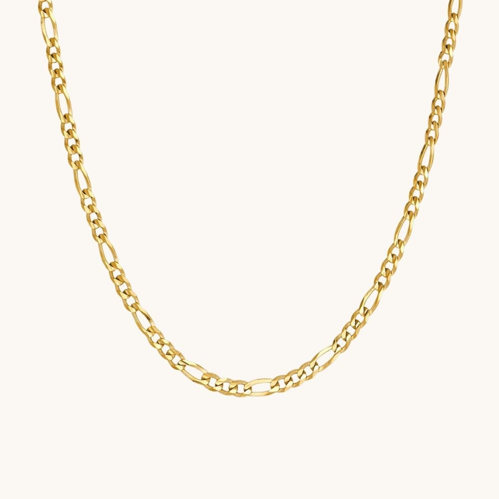 Figaro Chain Necklace - Happy Jewelers Fine Jewelry Lifetime Warranty