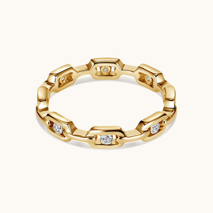 Floating Diamond Eternity Band - Happy Jewelers Fine Jewelry Lifetime Warranty