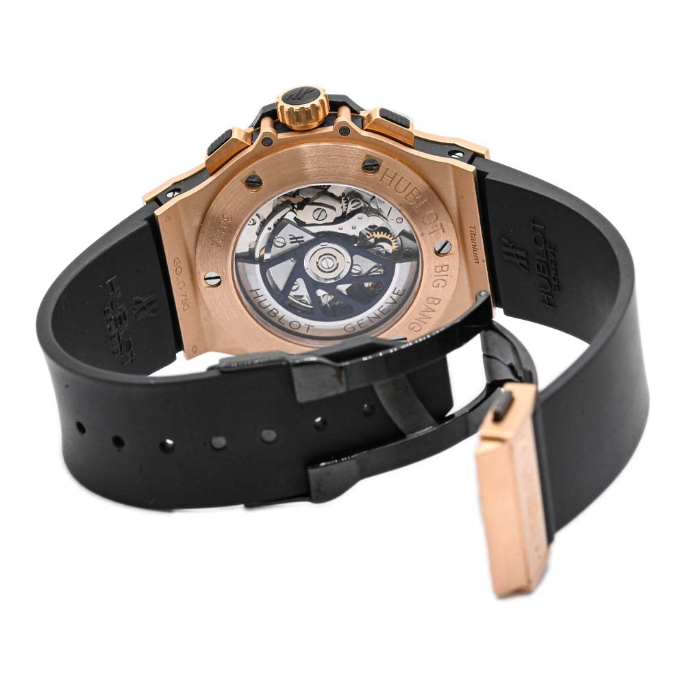 Hublot Big Bang 44mm Rose Gold Watch Reference #: 301.PI.500.RX - Happy Jewelers Fine Jewelry Lifetime Warranty