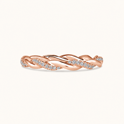 Half Diamond Twist Band