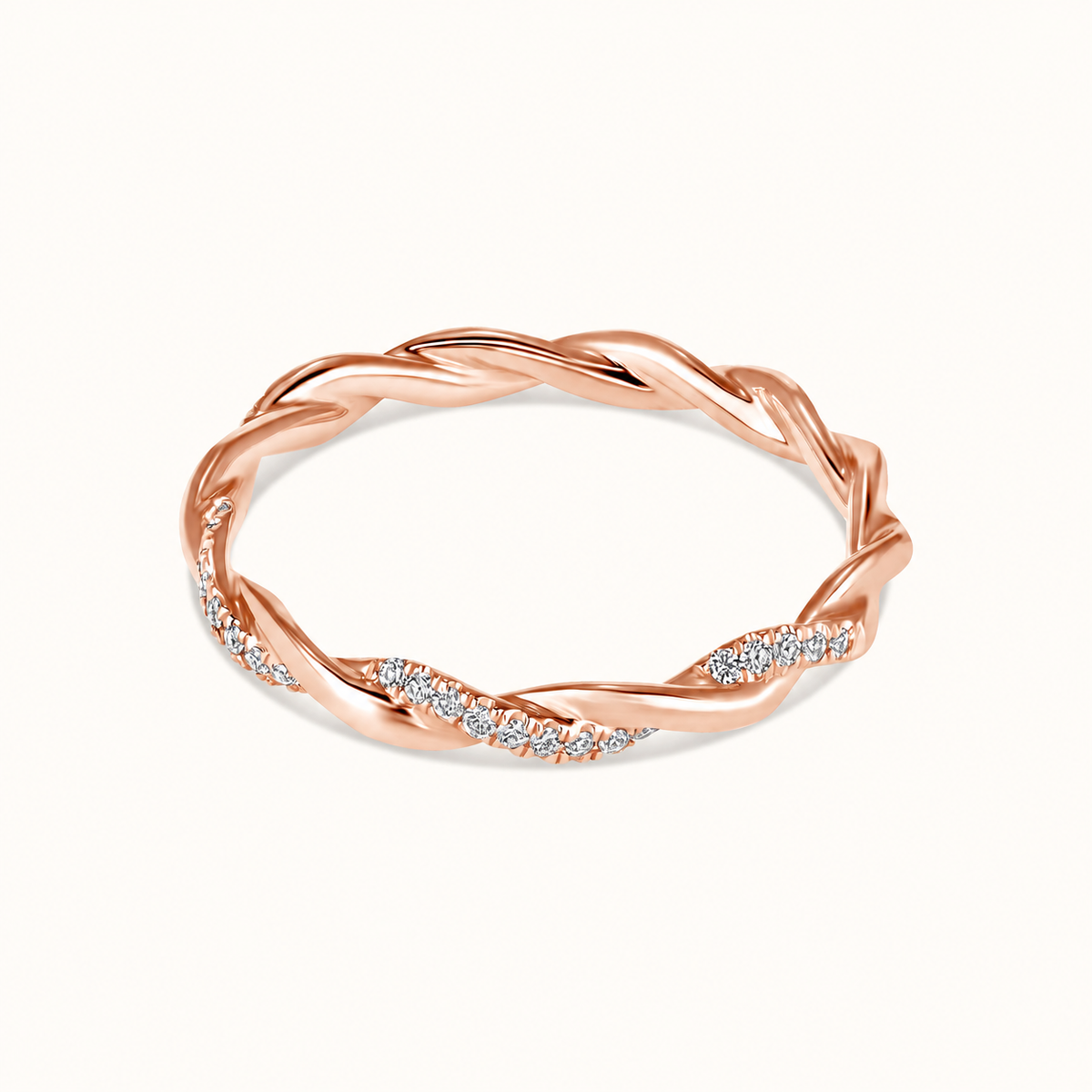 Half Diamond Twist Band