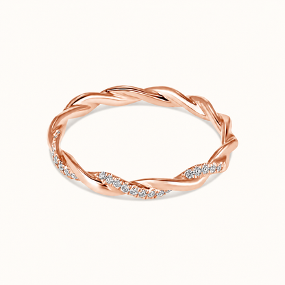 Half Diamond Twist Band