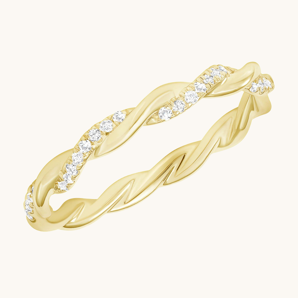 Half Diamond Twist Band