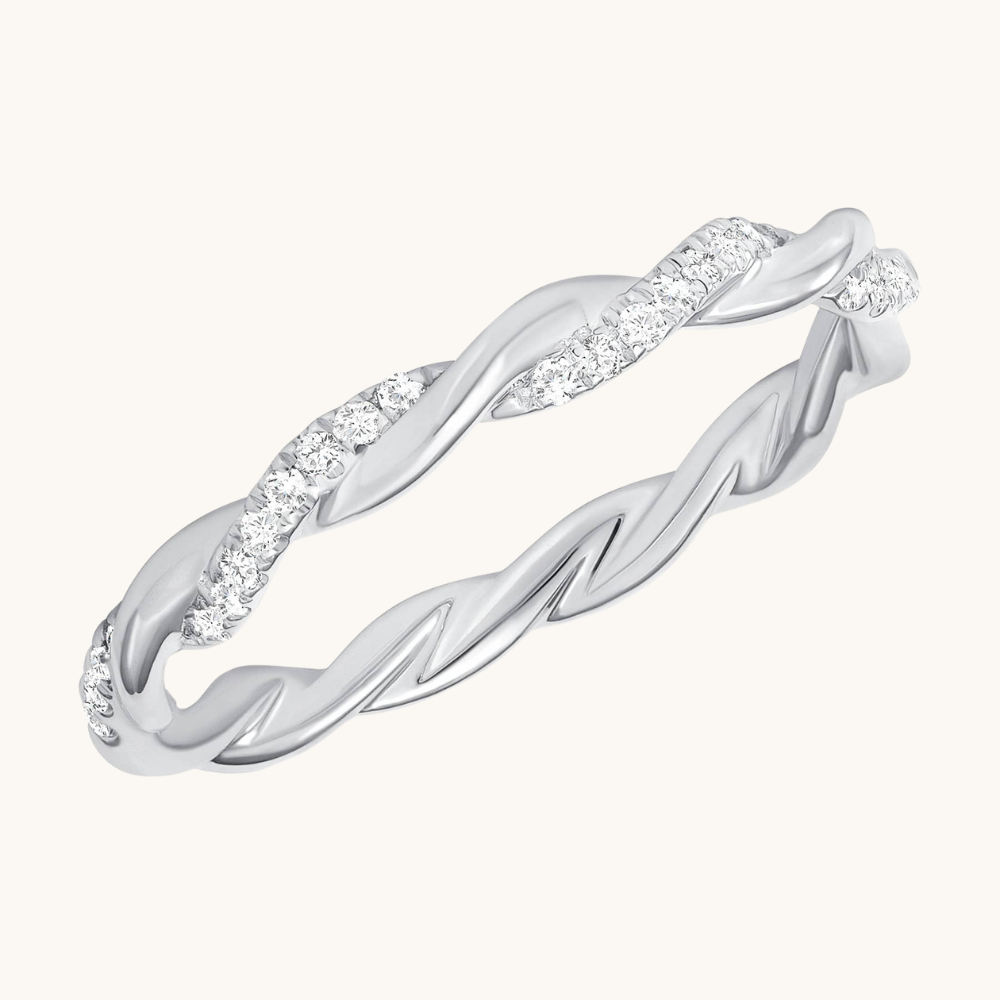 Half Diamond Twist Band