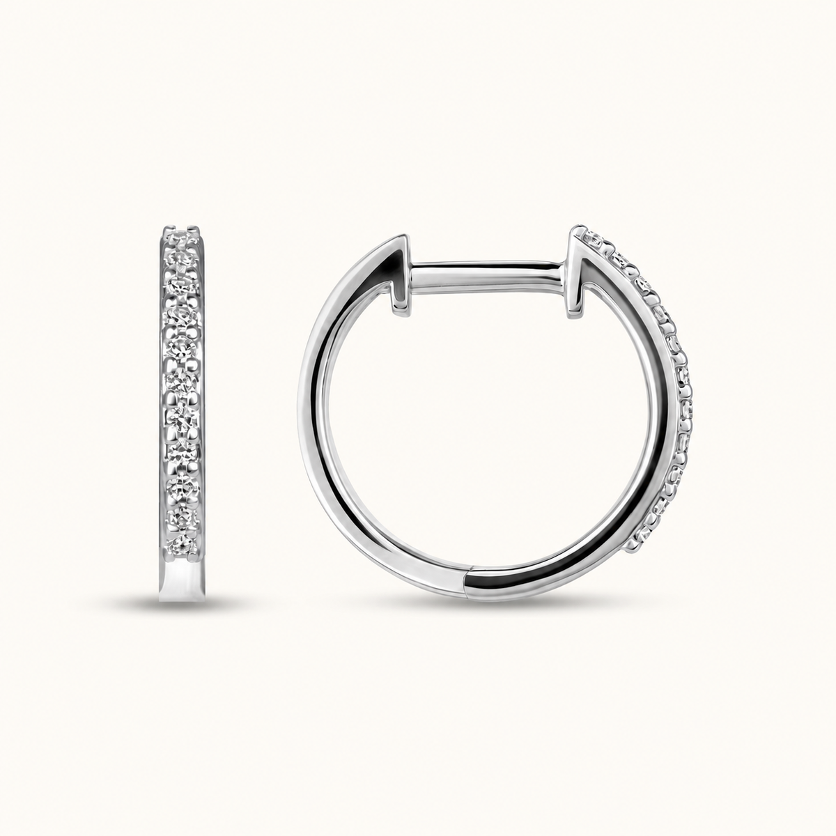 The Hazel Huggie Earrings