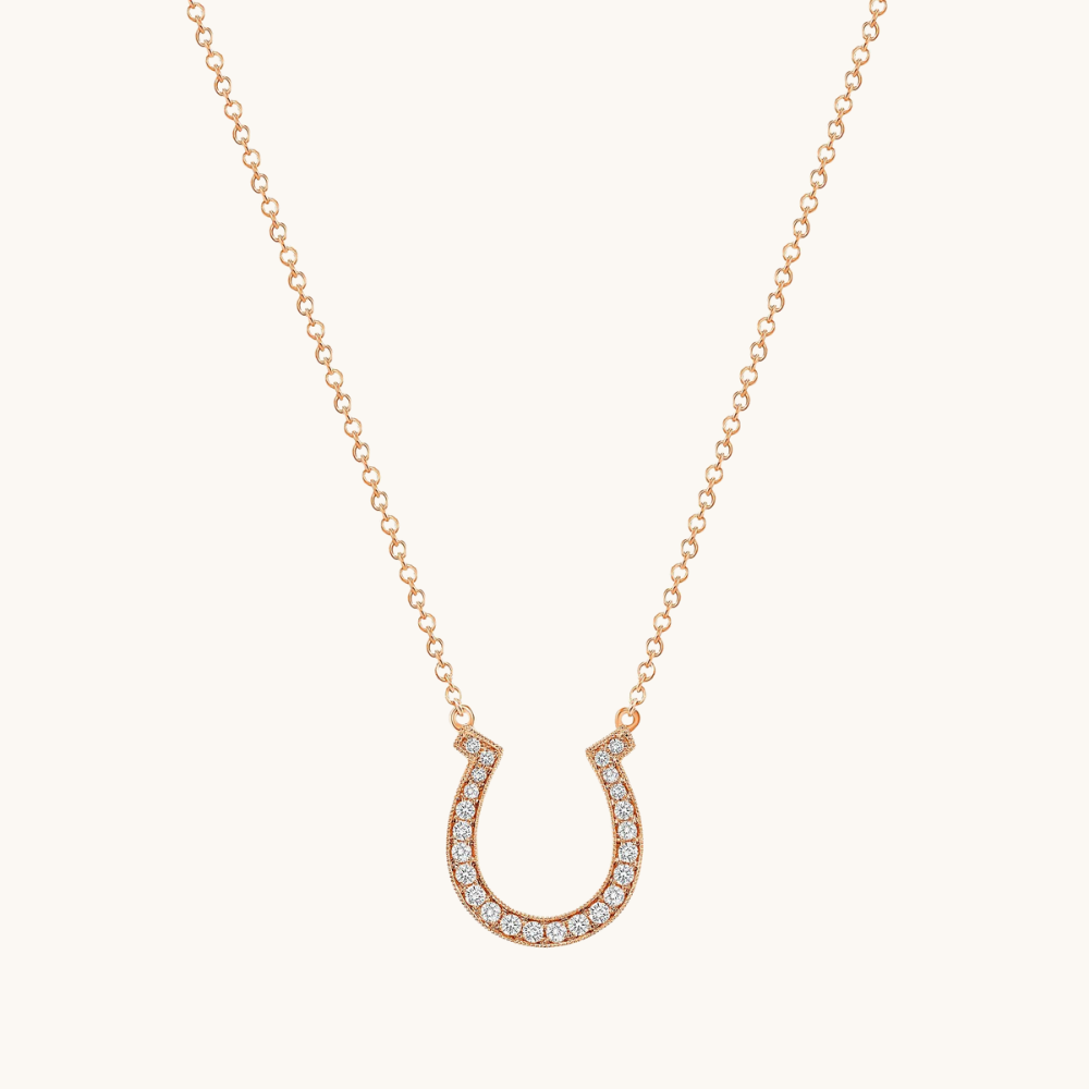 Horseshoe Diamond Necklace