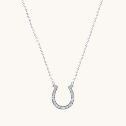 Horseshoe Diamond Necklace - Happy Jewelers Fine Jewelry Lifetime Warranty