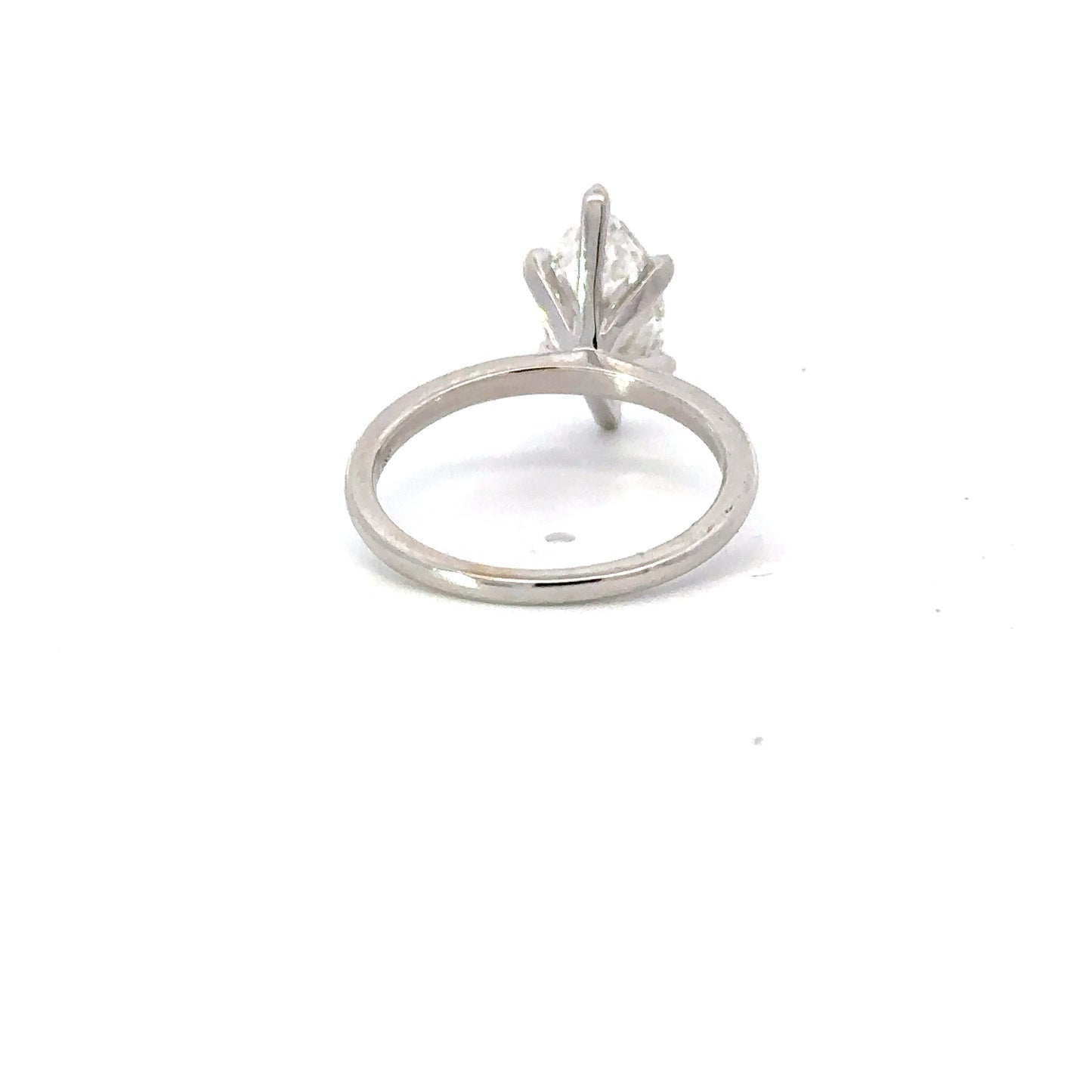 2.01 Carat Lab Created Marquise Solitaire Engagement Ring | Engagement Ring Wednesday - Happy Jewelers Fine Jewelry Lifetime Warranty