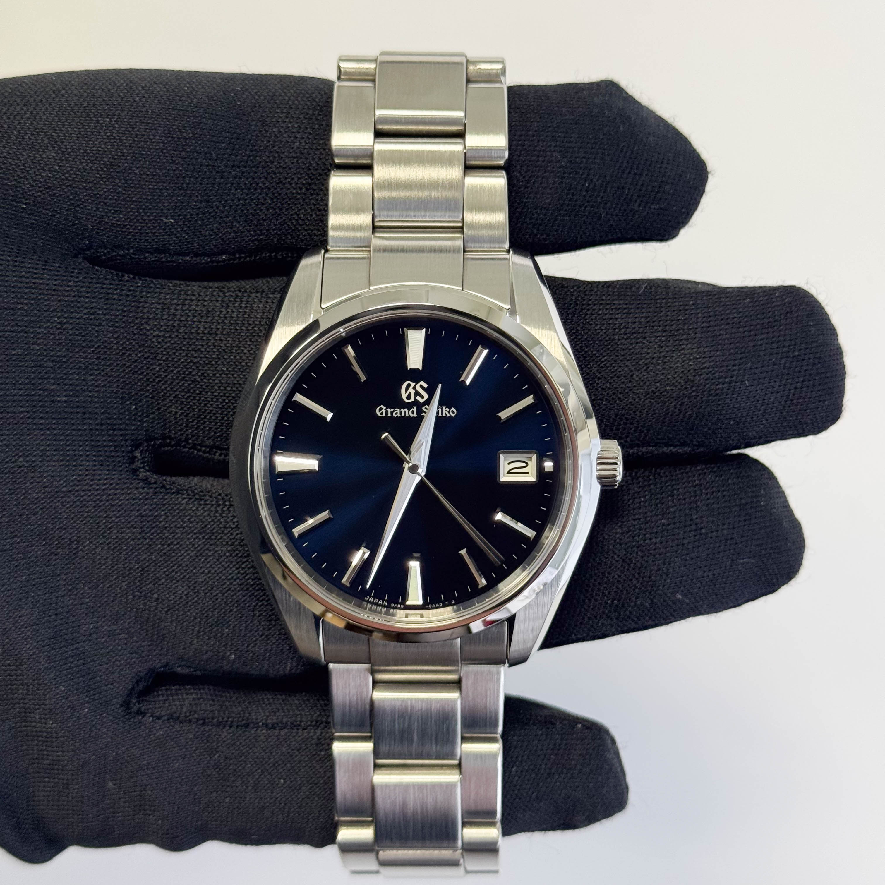 Grand Seiko Heritage Collection 40mm Blue Dial Watch Ref# SBGP013G - Happy Jewelers Fine Jewelry Lifetime Warranty