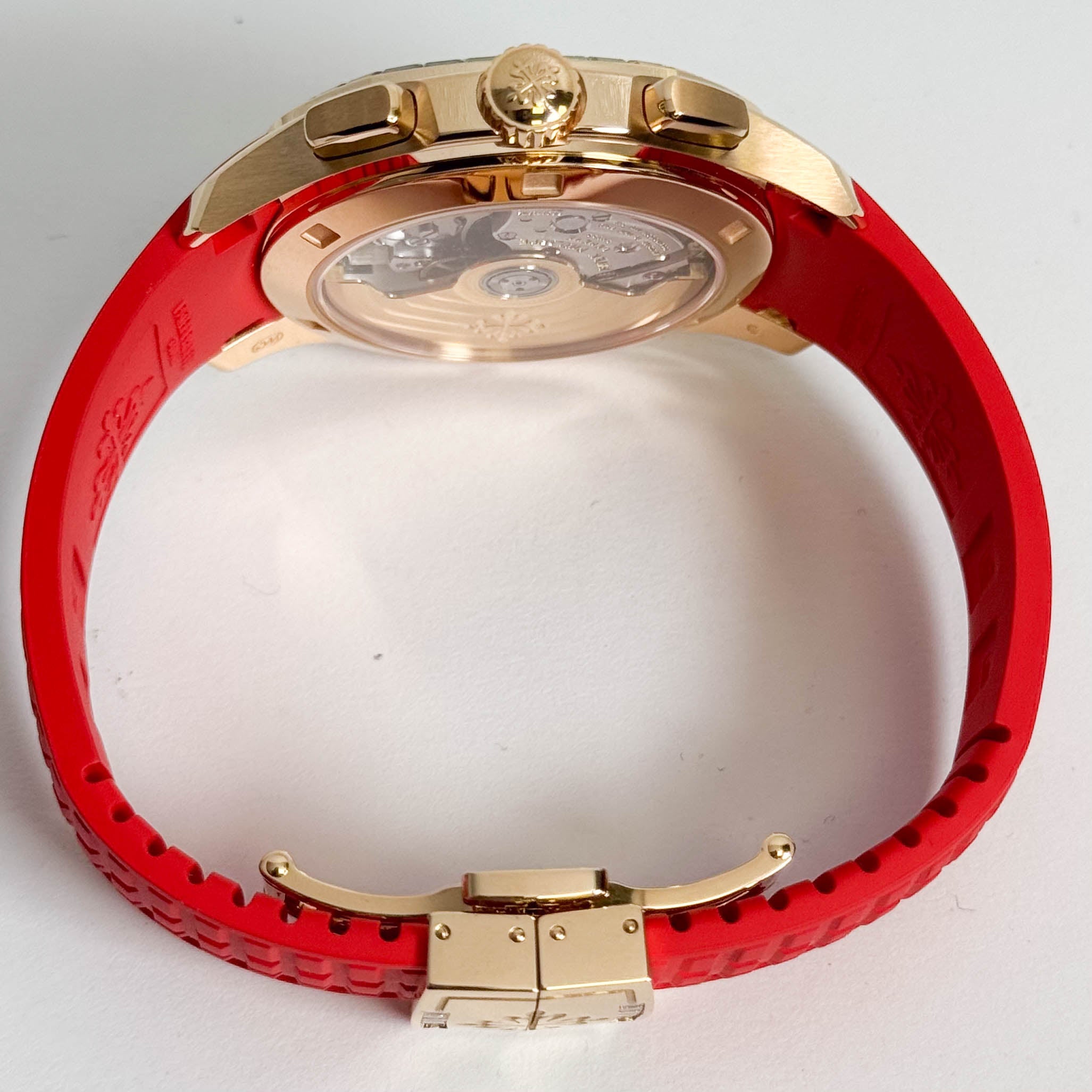 Patek Philippe Aquanaut 40mm Mother Of Pearl Dial Ref# 7968/300R-001 - Happy Jewelers Fine Jewelry Lifetime Warranty