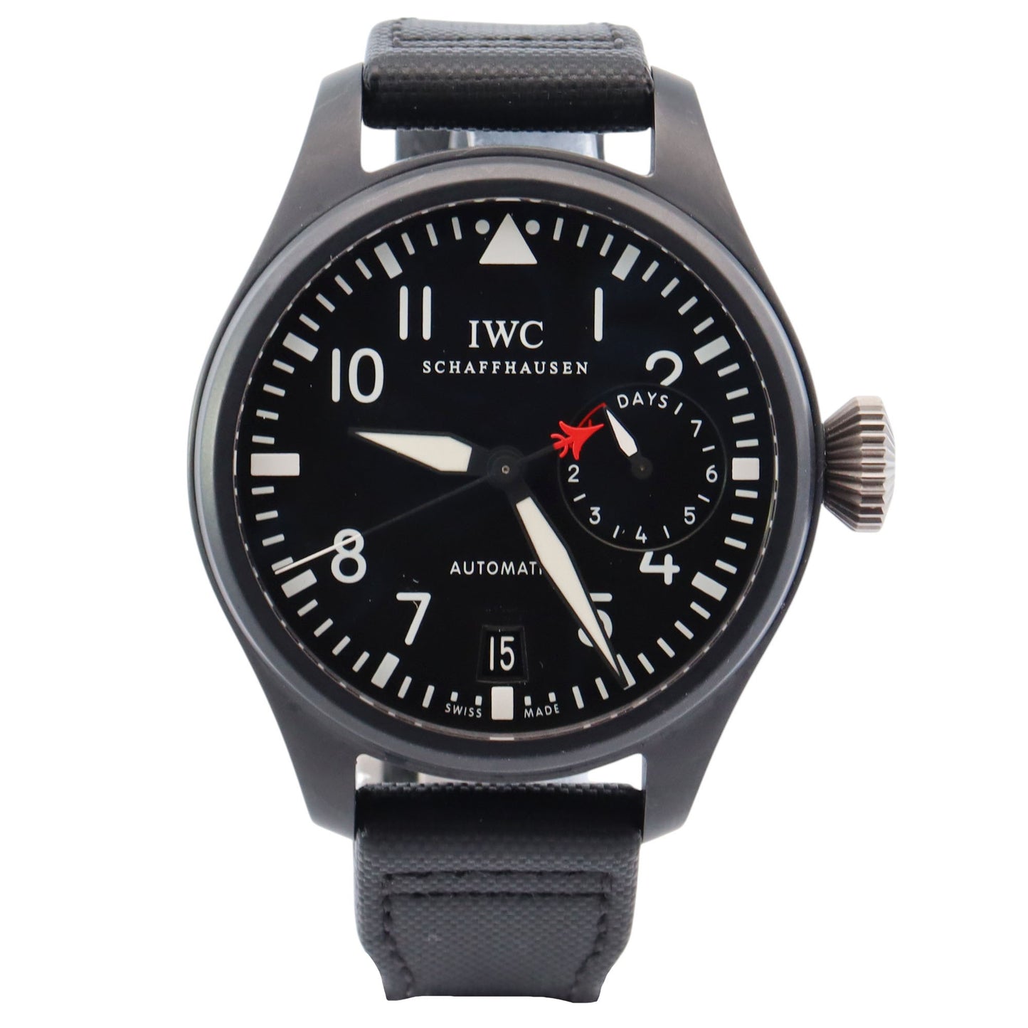 IWC Big Pilot 48mm Black Dial Watch Ref# IW501901