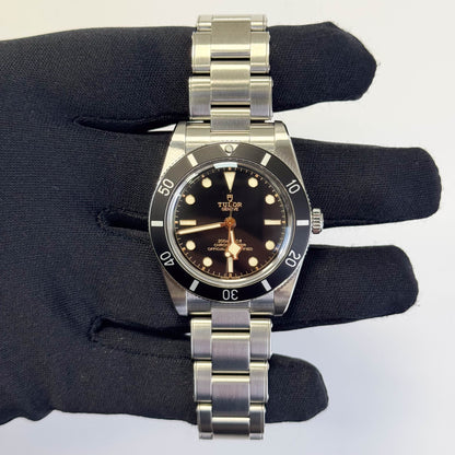 Tudor Black Bay 54 37mm Black Dial Watch Ref# 79000N - Happy Jewelers Fine Jewelry Lifetime Warranty