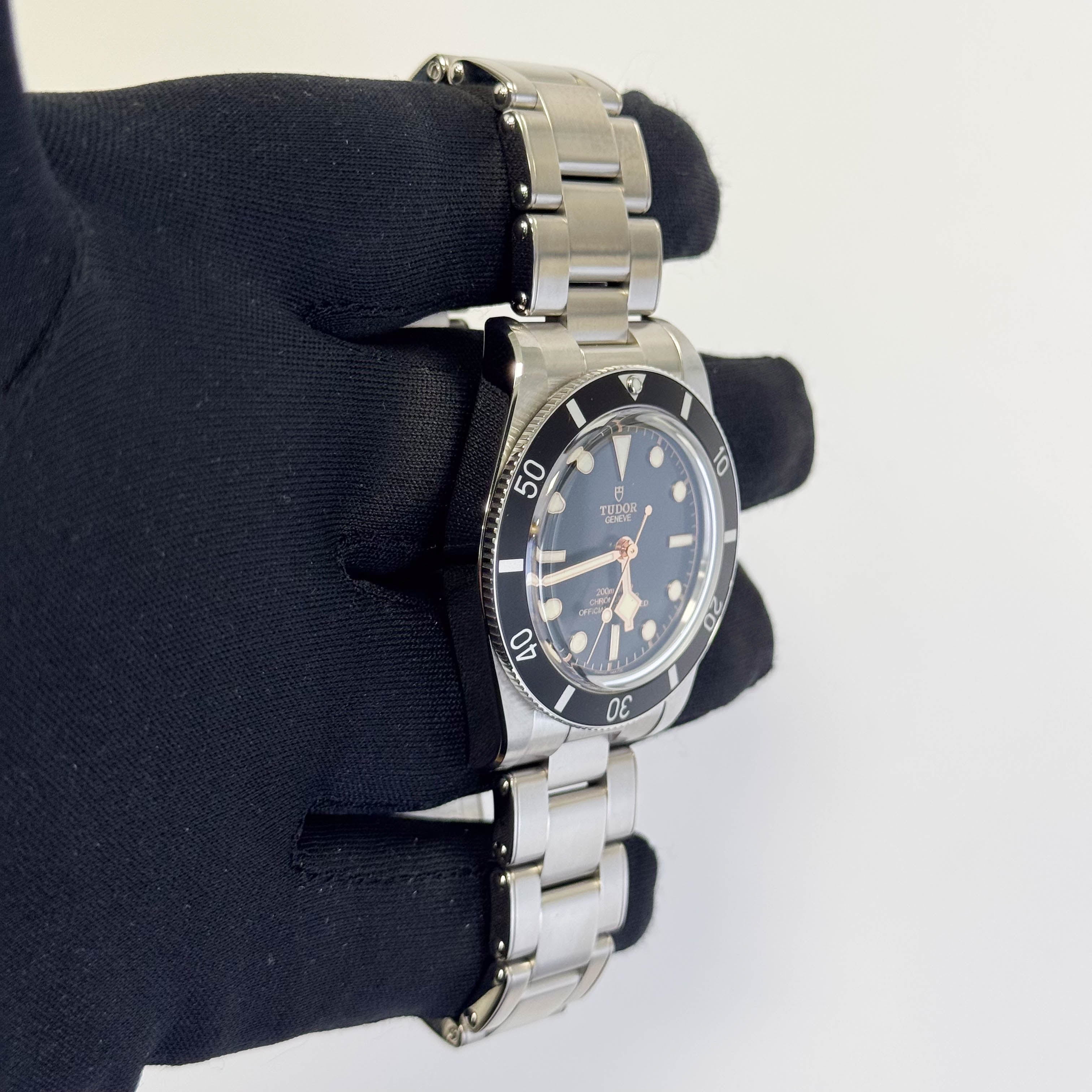 Tudor Black Bay 54 37mm Black Dial Watch Ref# 79000N - Happy Jewelers Fine Jewelry Lifetime Warranty