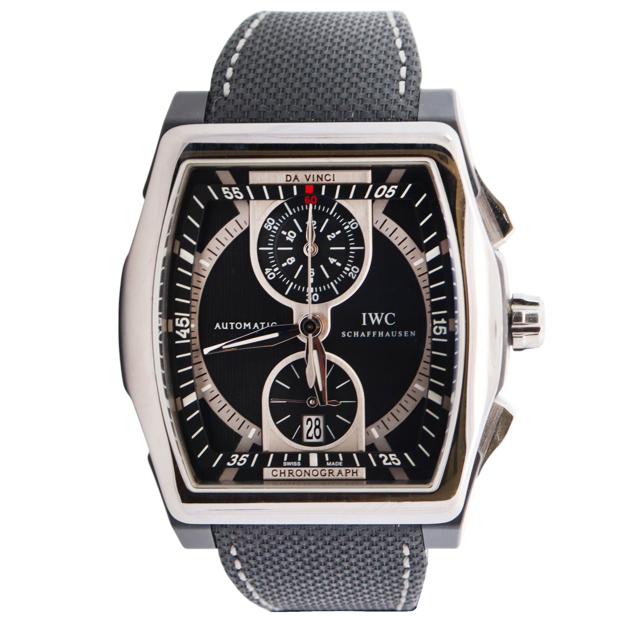 IWC Da Vinci 44mm Black Dial Watch Ref# IW376601 - Happy Jewelers Fine Jewelry Lifetime Warranty