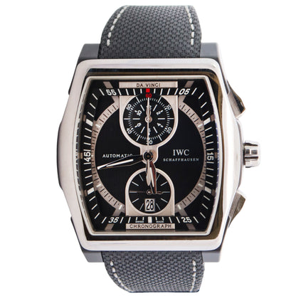 IWC Da Vinci 44mm Black Dial Watch Ref# IW376601 - Happy Jewelers Fine Jewelry Lifetime Warranty