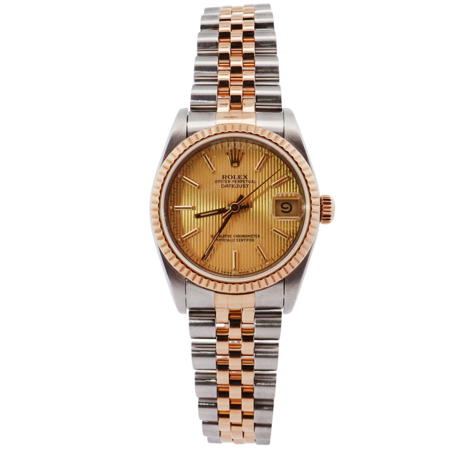 Rolex Datejust 31mm Champagne Dial Ref# 68273