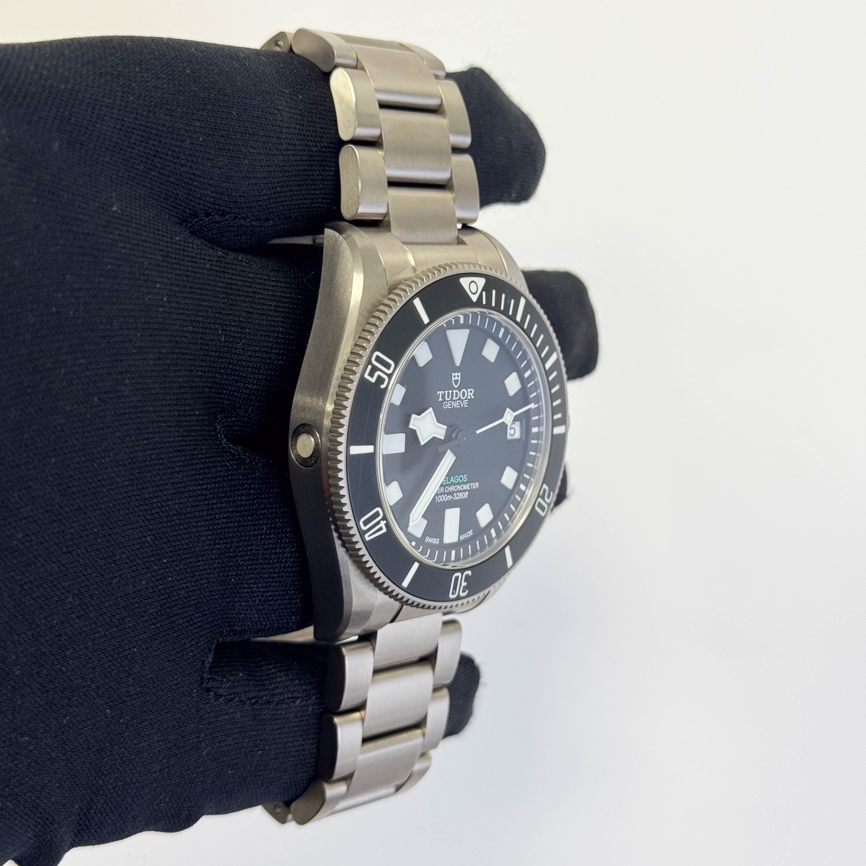 Tudor Pelagos Ultra Titanium 43mm Black Dial Watch Ref# 2543C1A7NU - Happy Jewelers Fine Jewelry Lifetime Warranty