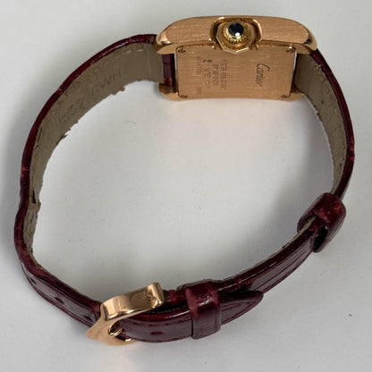 Cartier Tank 30mm Silver Dial Watch Ref# WJTA0007