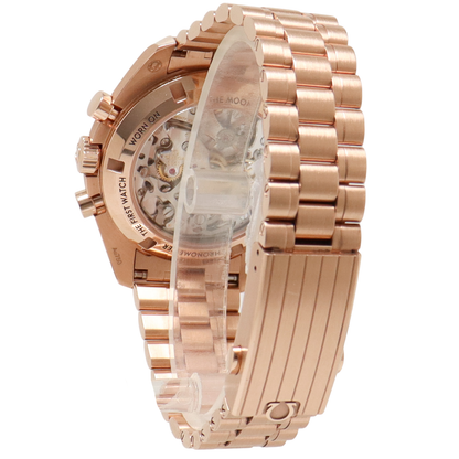 Omega Speedmaster Rose Gold 42mm Black Chronograph Dial Watch Reference# 310.60.42.50.01.001 - Happy Jewelers Fine Jewelry Lifetime Warranty