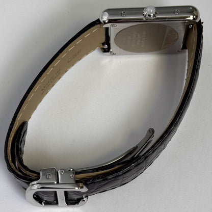 Cartier Tank Solo 24mm Silver Dial Watch Ref# W1019555