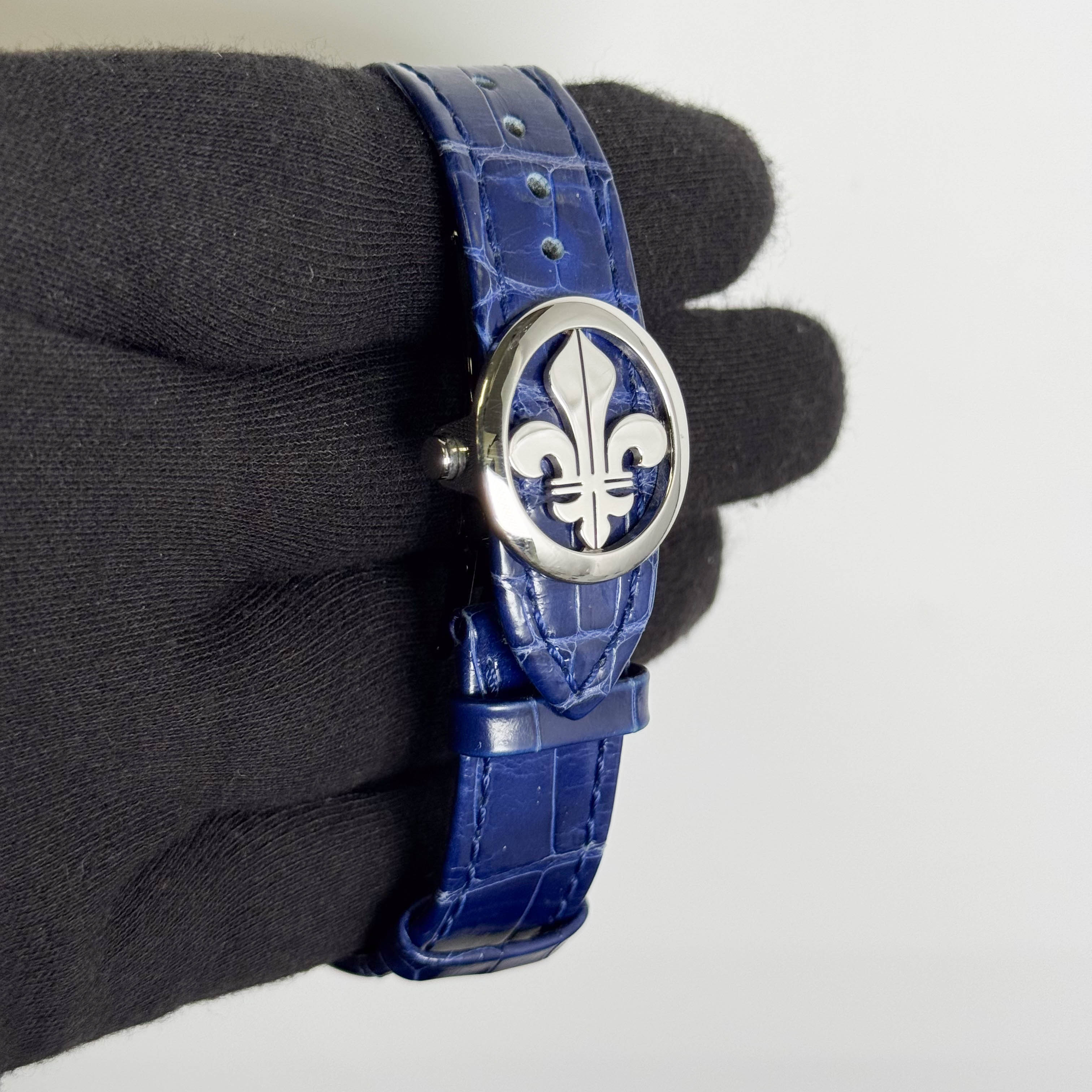 Louis Moinet Geograph 46mm Silver Dial Watch Ref# LM.78.40.65
