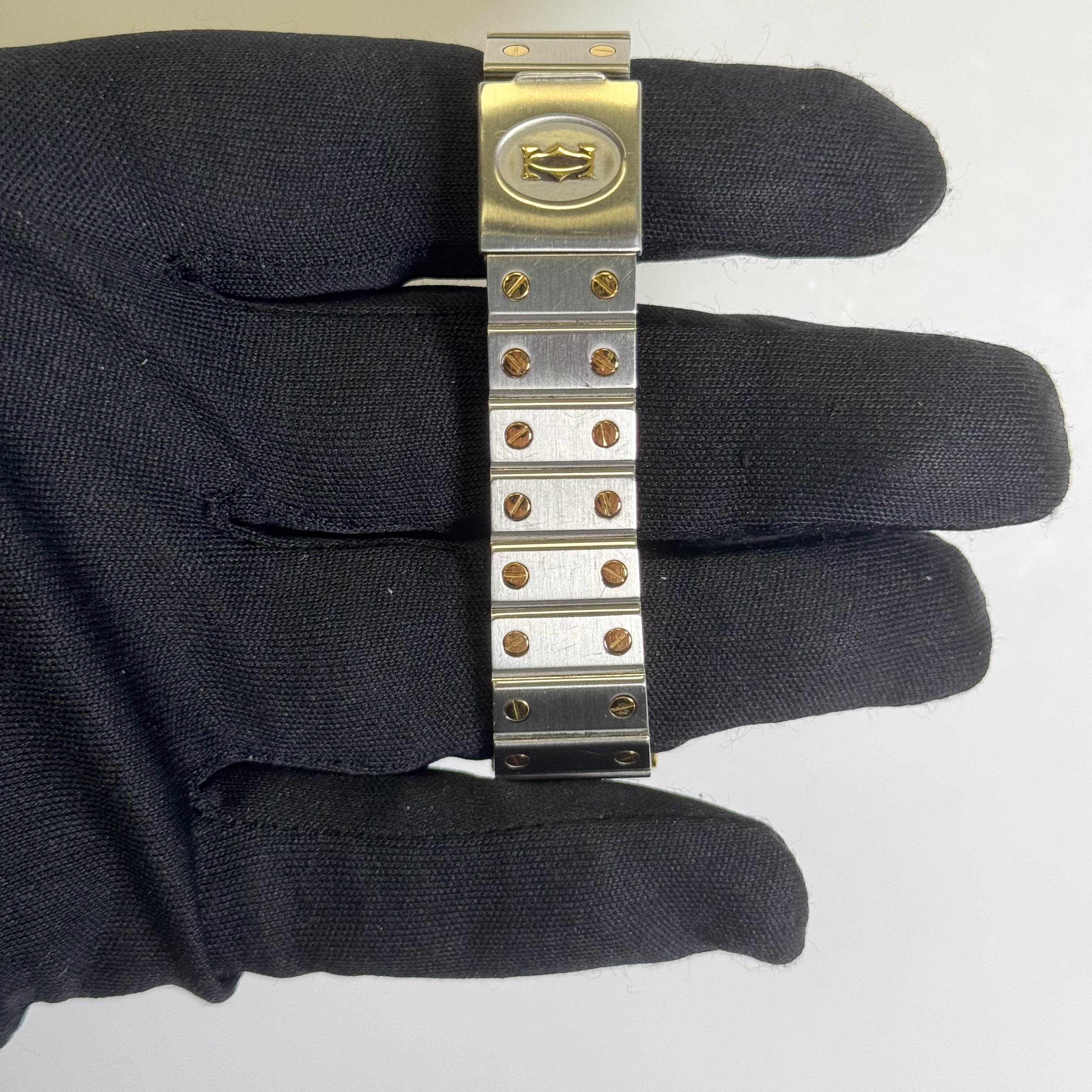 Cartier Santos Ronde 33mm White Dial Watch Ref# 8191